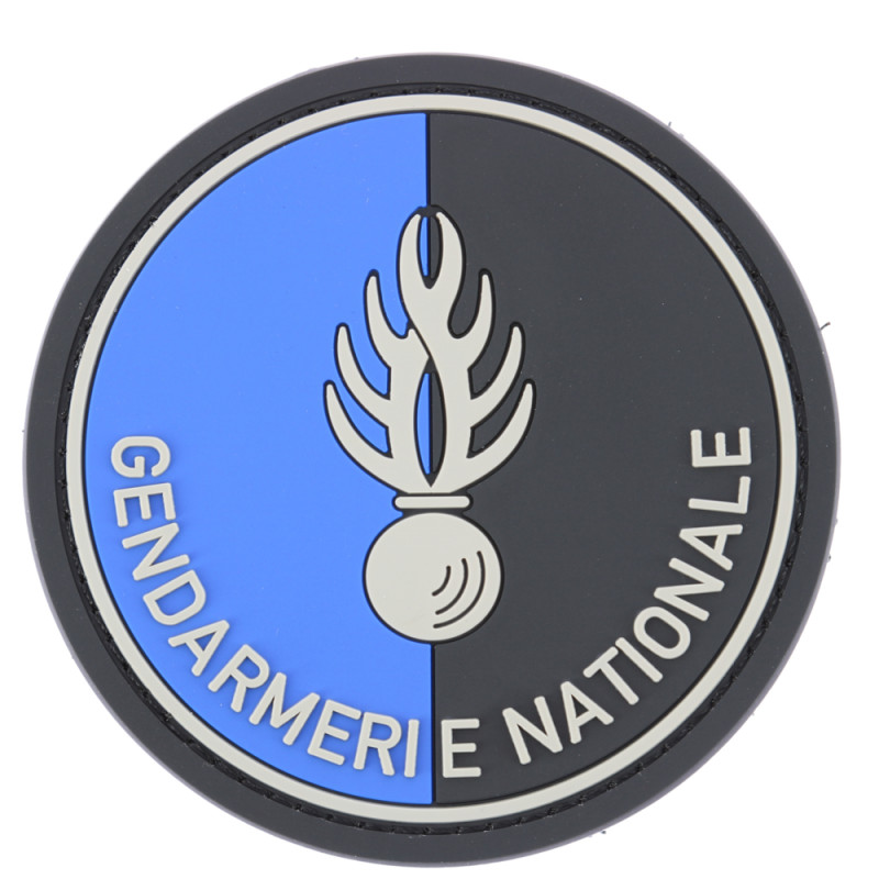 Police & gendarmerie - Ecusson PVC GENDARMERIE NATIONALE BRIGADE GUEUGNON 71