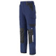 Pantalon de travail en stretch RULER marine/noir